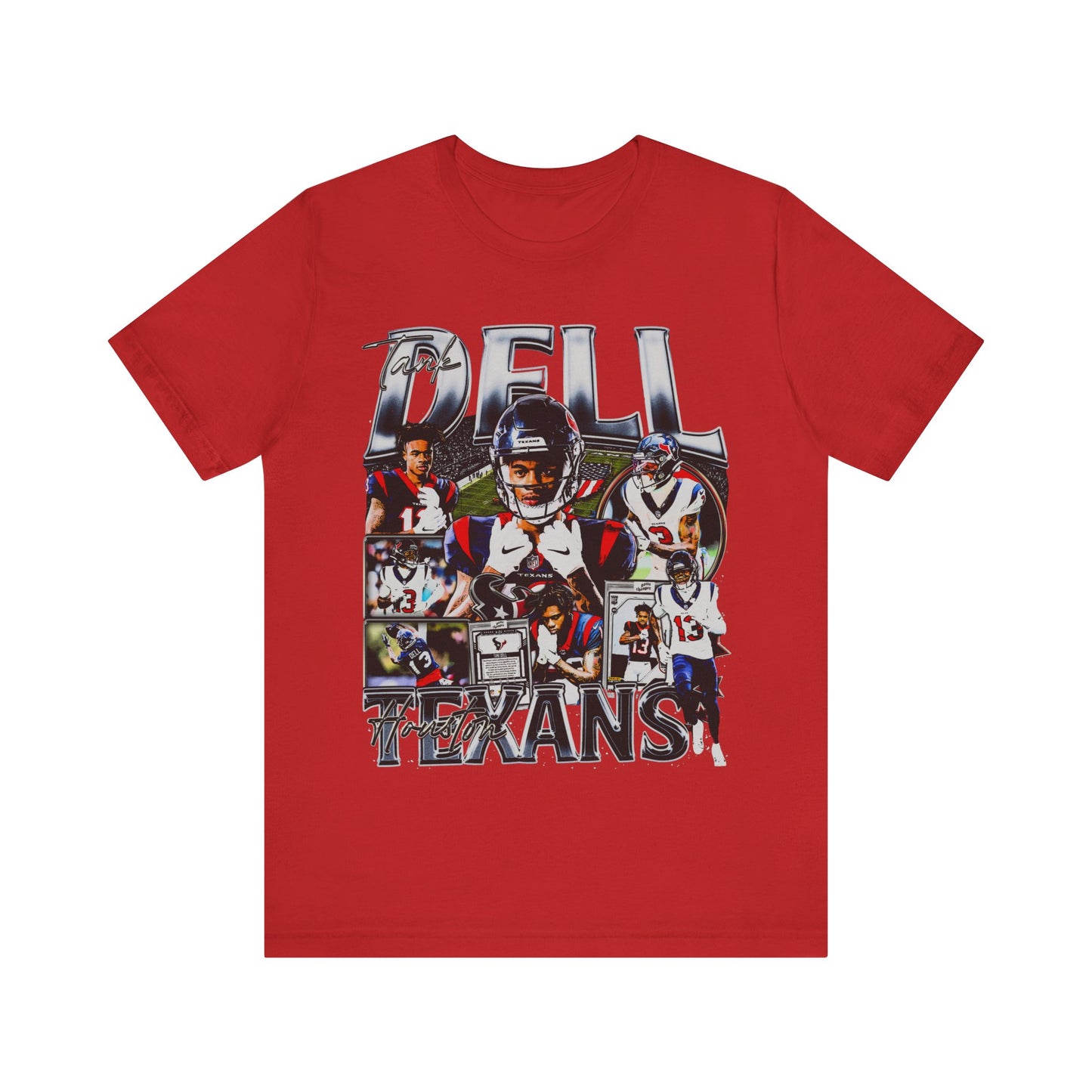 Vintage 90s Football Bootleg Style T-Shirt TANK DELL 90s Unisex Graphic Tee
