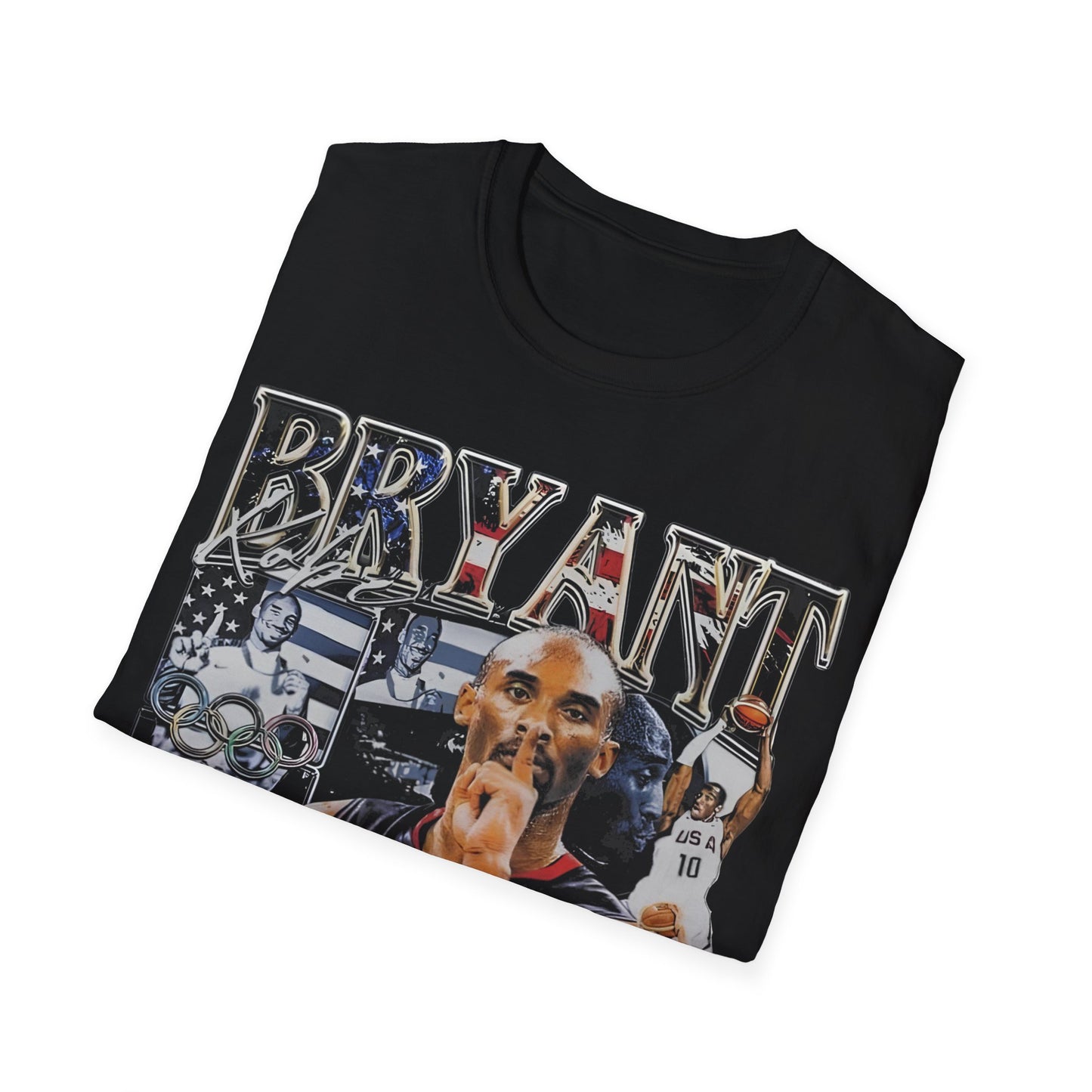 Vintage 90s Basketball Bootleg Style T-Shirt, USA KOBE 2X Retro Basketball Shirt Unisex Graphic Tee