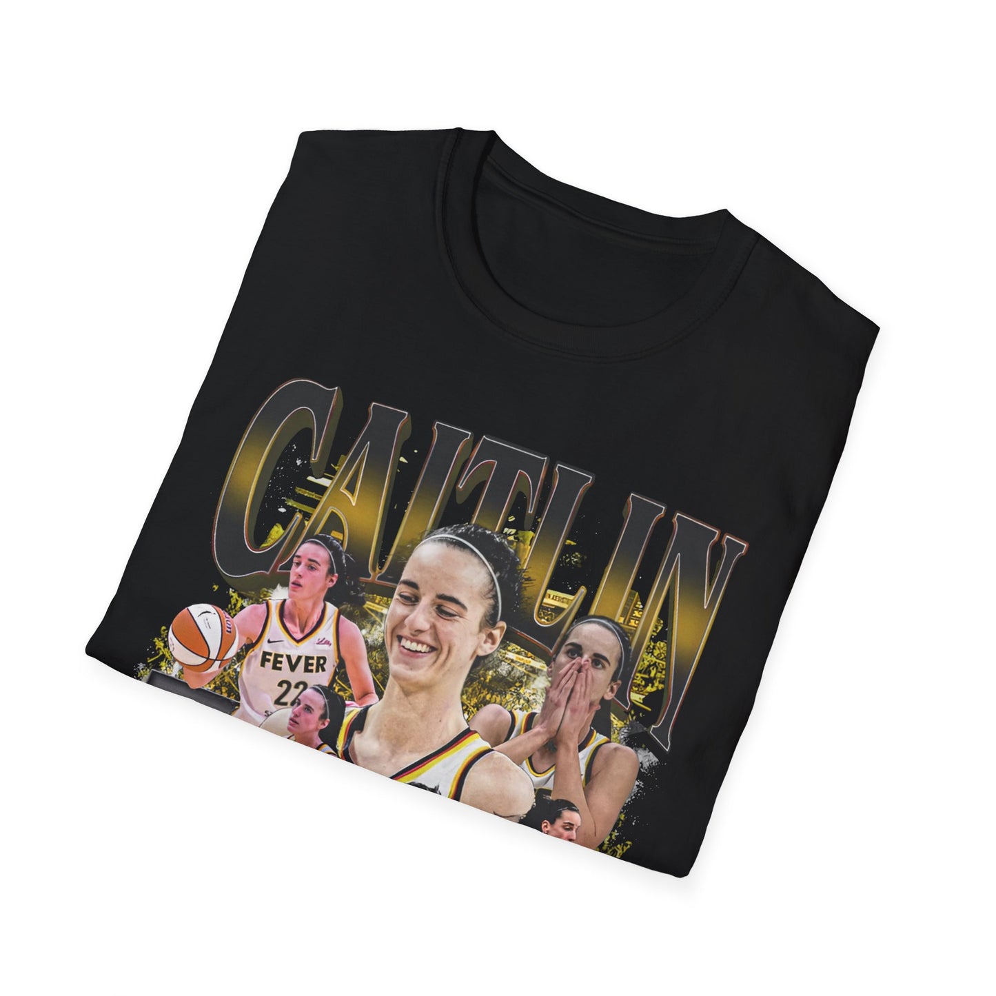 Vintage 90s Basketball Bootleg Style T-Shirt, CAITLIN CLARK FEVER Graphic Tee, Retro Basketball Shirt Unisex Graphic Tee