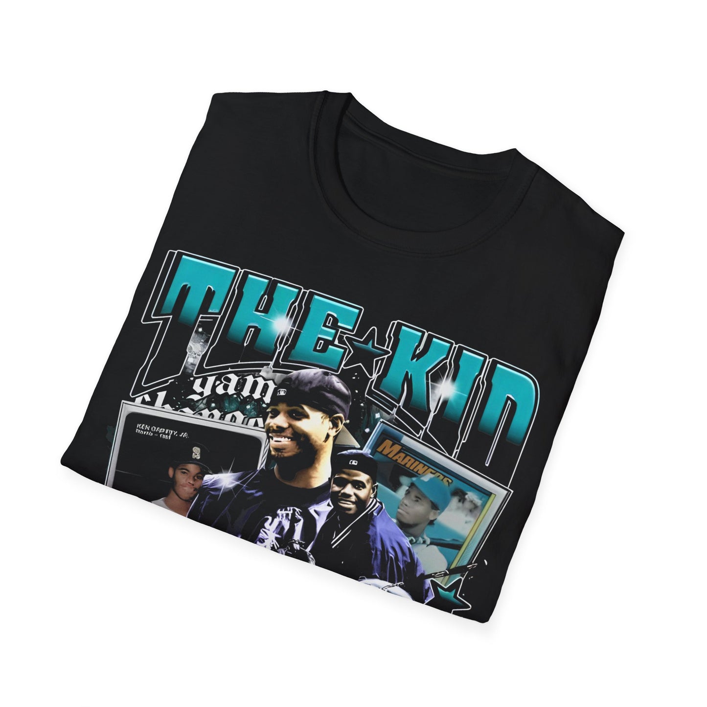 Vintage 90s Baseball Bootleg Style T-Shirt, THE KID KEN GRIFFEY JR Retro Baseball Shirt Unisex Graphic Tee