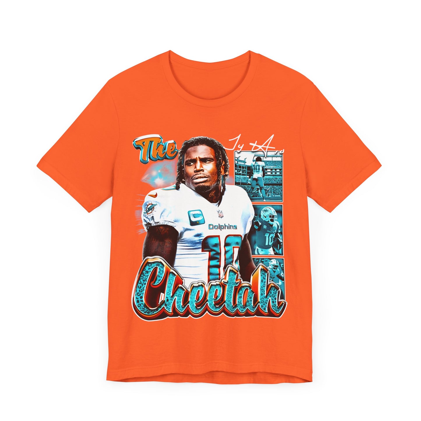 Vintage 90s Football Bootleg Style TShirt TYREEK HILL CHEETAH Unisex Graphic Tee