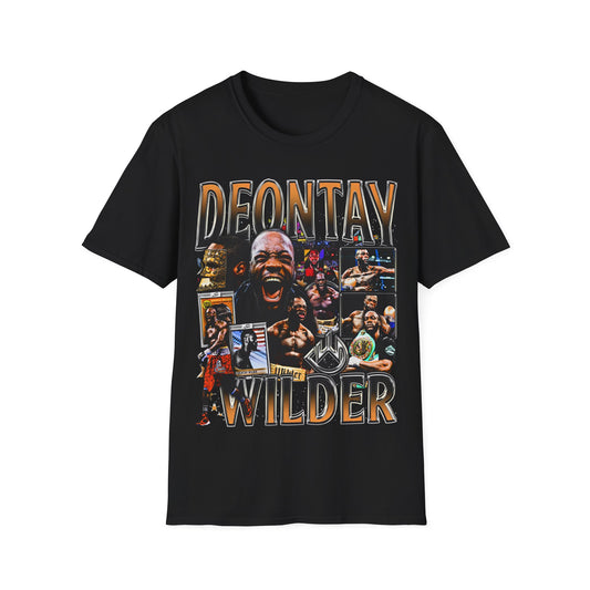 Vintage 90s Bootleg Style T-Shirt, Fighter DEONTAY WILDER Vintage Graphic Tee, Retro Fighter Shirt Unisex Graphic Tee Shirt