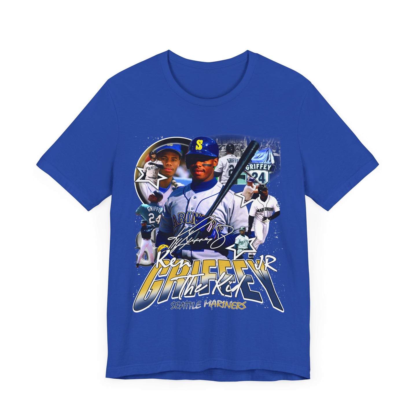 Vintage 90s Baseball Bootleg Style TShirt KEN GRIFFEY JR Unisex Graphic Tee