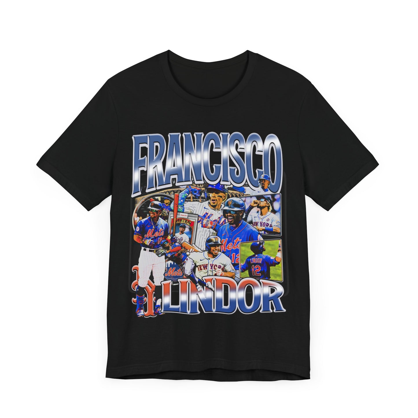 Vintage 90s Baseball Bootleg Style T-Shirt FRANCISCO LINDOR Unisex Graphic Tee