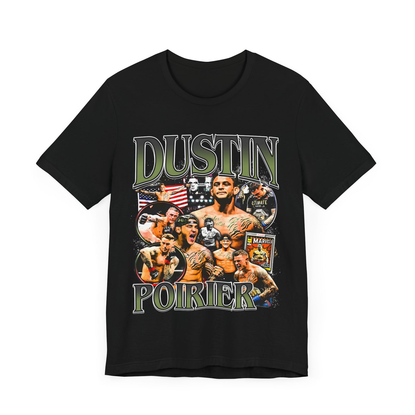 Vintage 90s Bootleg Style T-Shirt, DUSTIN POIRIER Graphic Tee, Retro Fighter Shirt Unisex Graphic Tee Shirt
