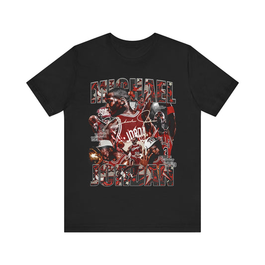 Vintage 90s Basketball Bootleg Style T-Shirt MICHAEL JORDAN 2 Unisex Tee Shirt