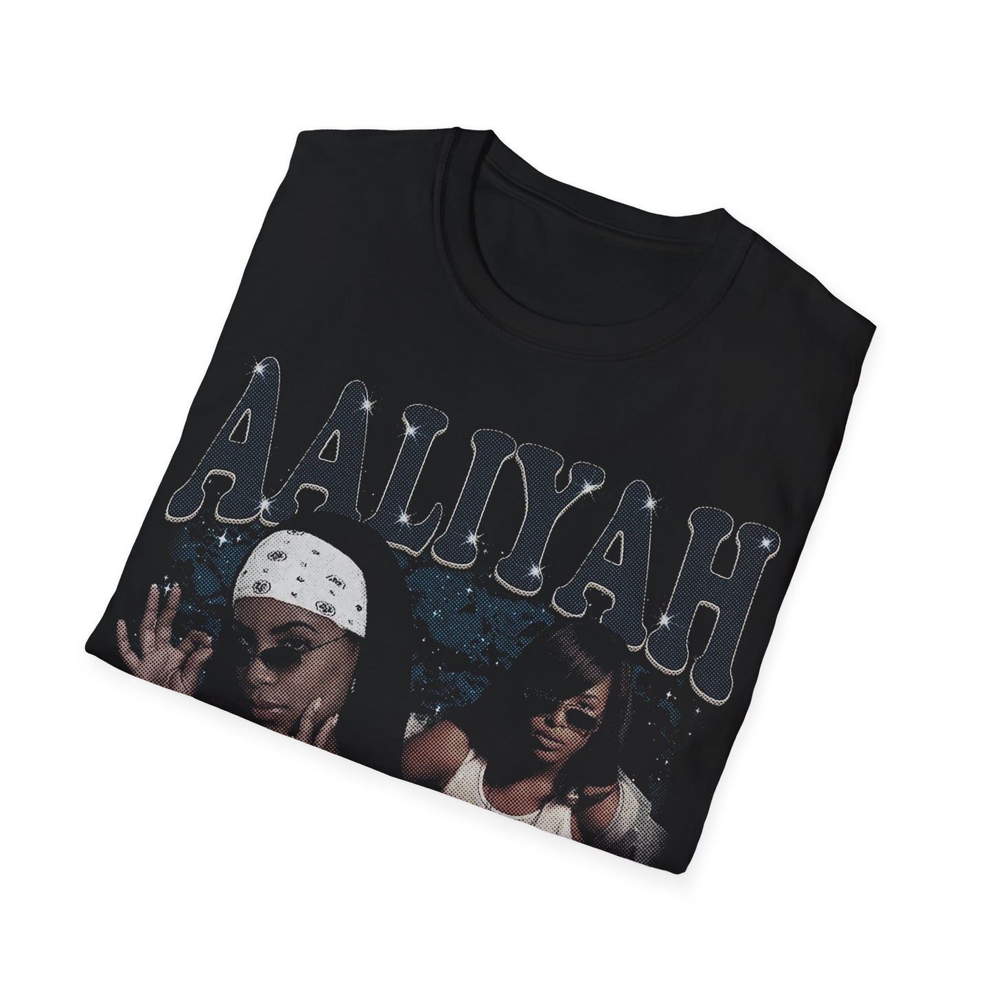Vintage 90s Rap Bootleg Style T-Shirt, AALIYAH Vintage Retro Rap Shirt Unisex Graphic Tee Shirt