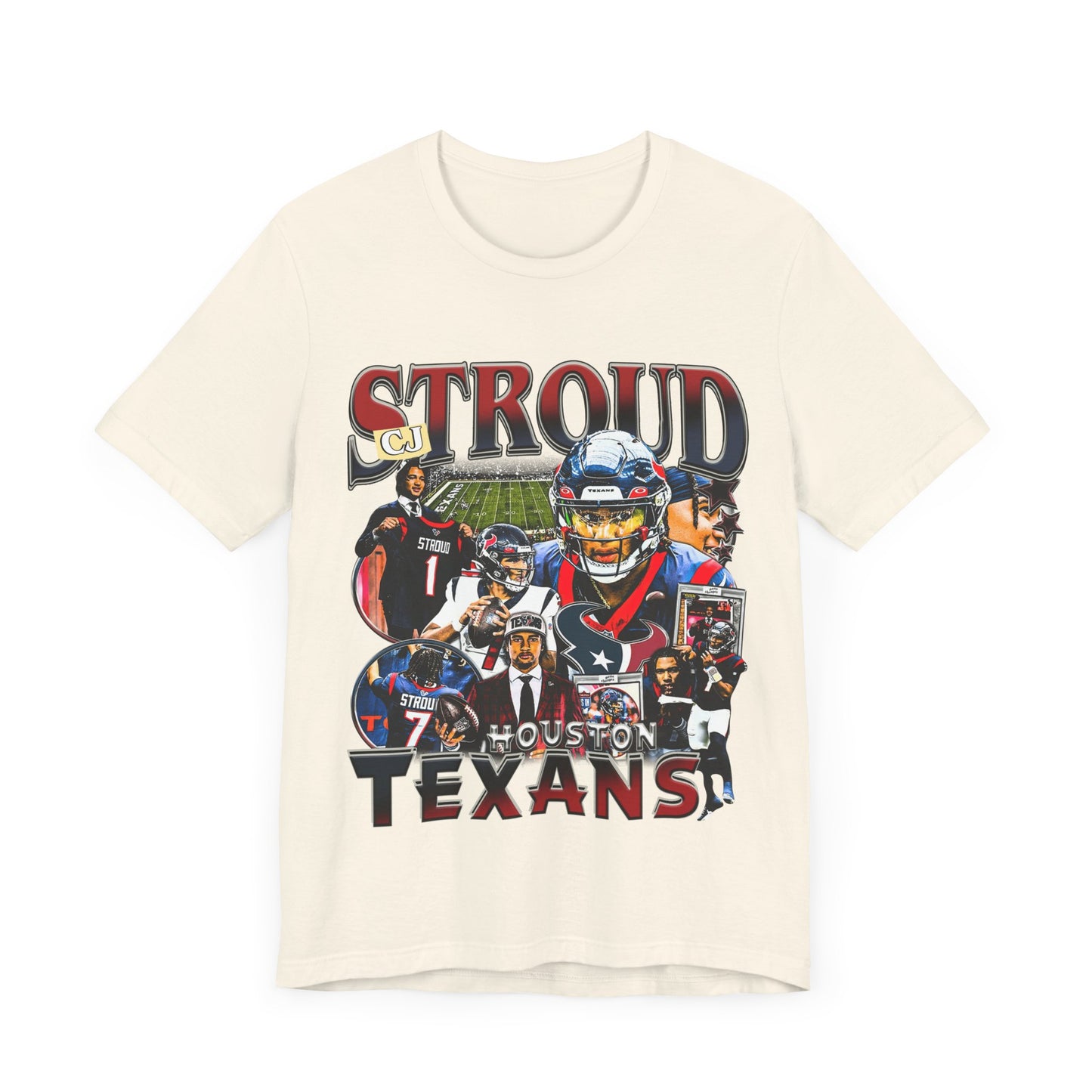 Vintage 90s Football Bootleg Style T-Shirt CJ STROUD Unisex Graphic Tee Shirt