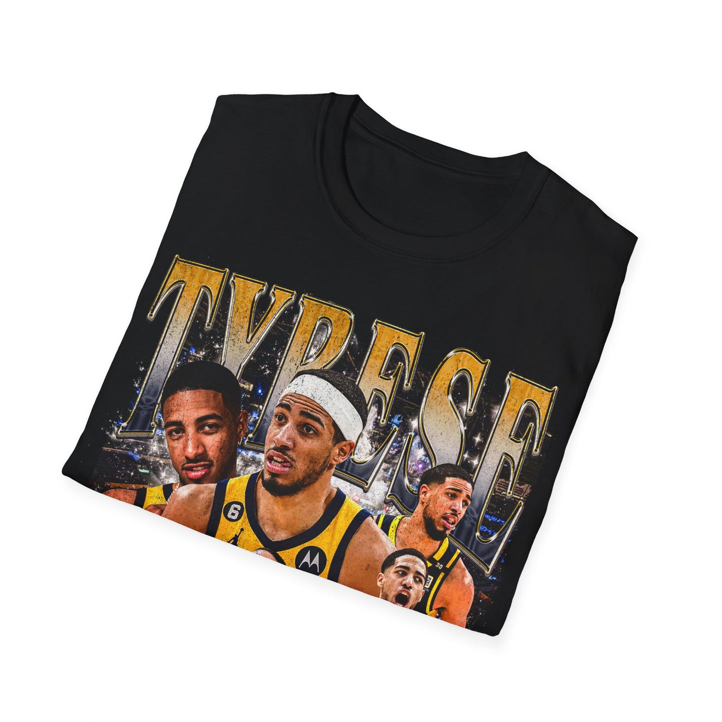 Vintage 90s Basketball Bootleg Style T-Shirt, TYRESE HALIBURTON Retro Basketball Shirt Unisex Graphic Tee