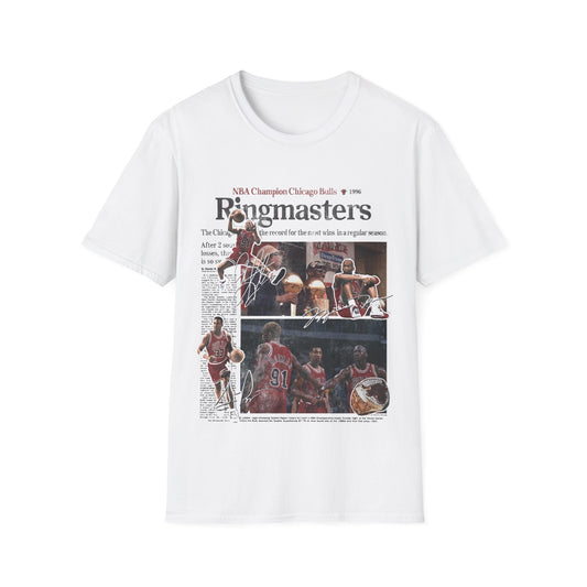 Vintage 90s Basketball Bootleg Style T-Shirt, THE RINGMASTERS 96 Retro Basketball Shirt Unisex Graphic Tee