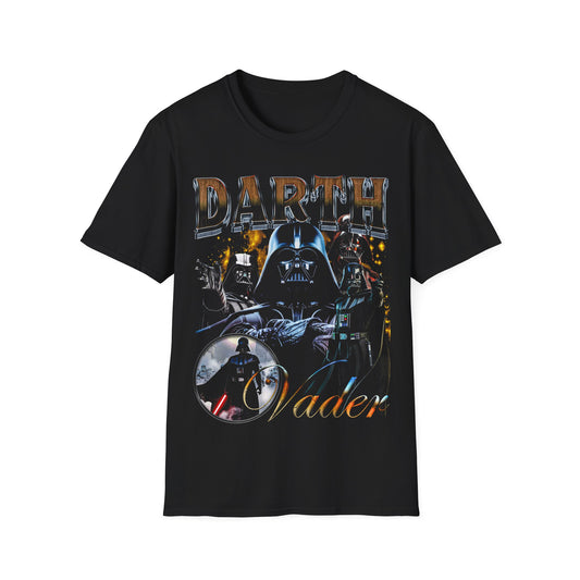 Vintage 90s Pop Culture Bootleg Style T-Shirt, DARTH VADER Graphic Tee, Retro Shirt Unisex Graphic Tee
