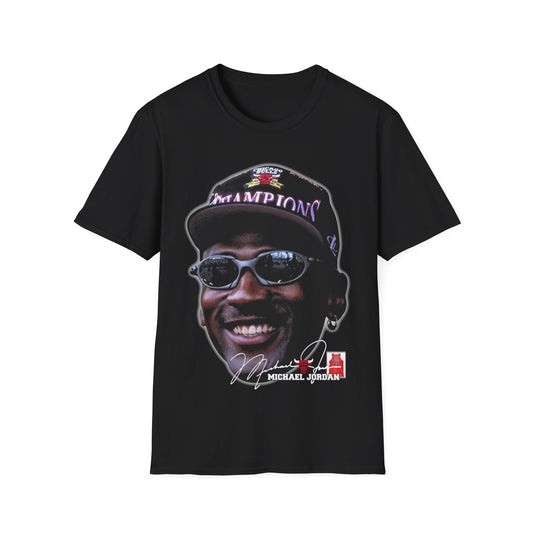 Vintage 90s Basketball Bootleg Style T-Shirt, MJ BIG FACE Retro Basketball Shirt Unisex Graphic Tee