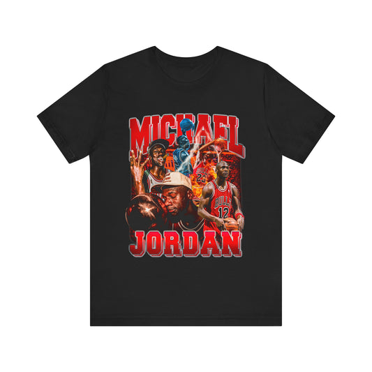 Vintage 90s Basketball Bootleg Style T-Shirt MICHAEL JORDAN 90s Style Unisex Tee