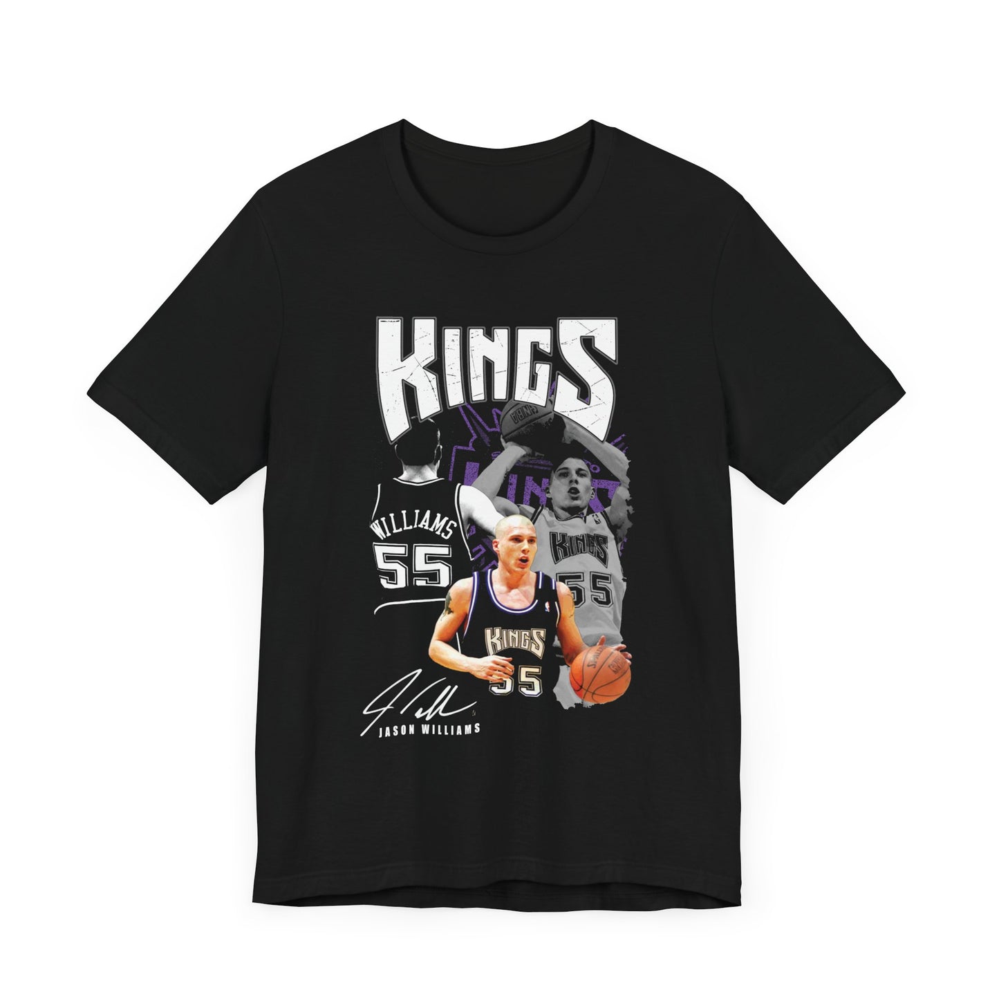 JASON WILLIAMS PREMIUM Vintage 90s White Unisex Jersey Short Sleeve Tee