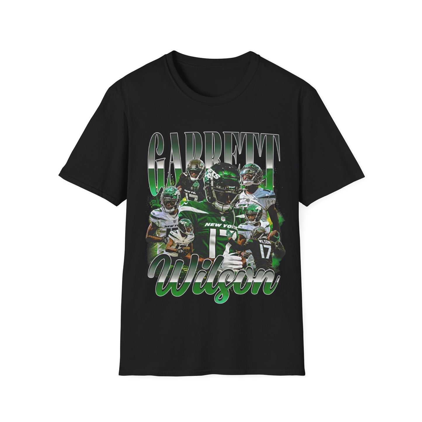Vintage 90s Football Bootleg Style T-Shirt, GARRETT WILSON JET Vintage Graphic Tee, Retro Football Shirt Unisex Graphic Tee Shirt