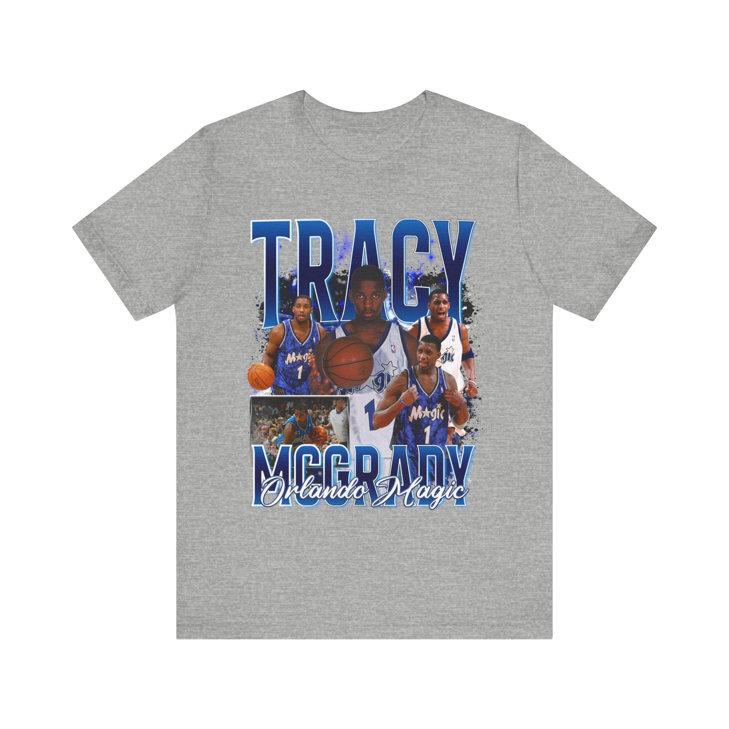 Vintage 90s Basketball Bootleg Style T-Shirt TRACY MCGRADY Unisex Graphic Tee