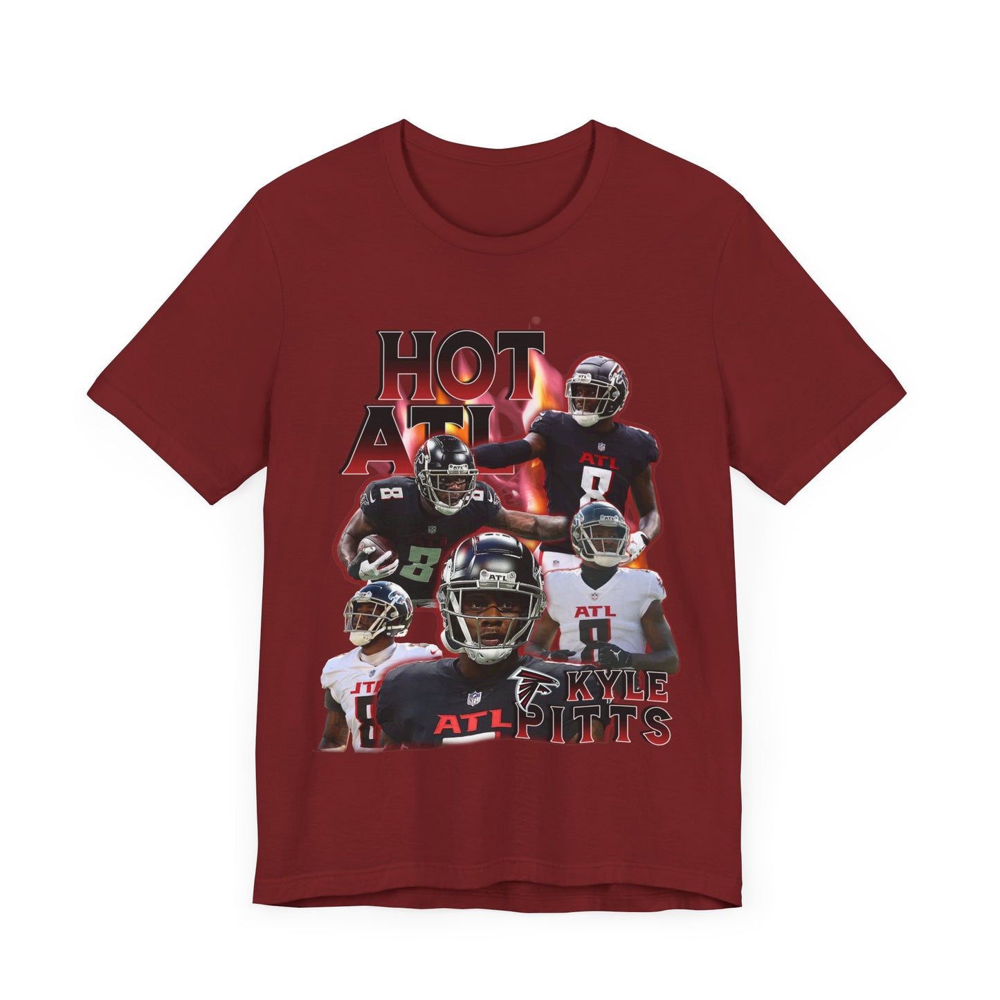Vintage 90s Football Bootleg Style TShirt KYLE PITTS Unisex Graphic Tee Shirt