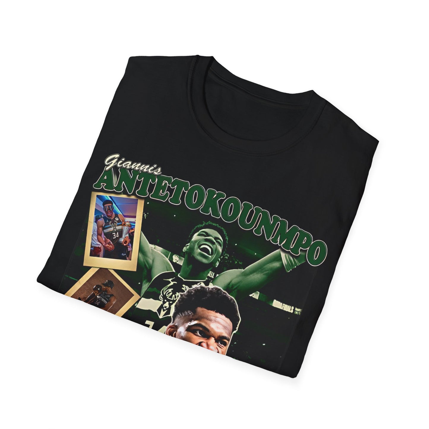 Vintage 90s Basketball Bootleg Style T-Shirt, GIANNIS ANTETOKOUNMPO MIL Graphic Tee, Retro Basketball Shirt Unisex Graphic Tee