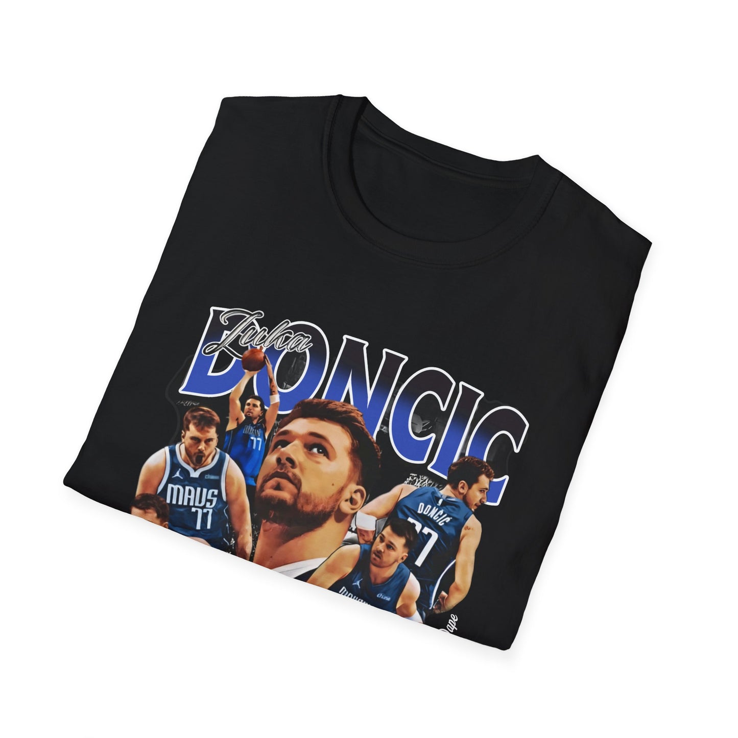 Vintage 90s Basketball Bootleg Style T-Shirt, LUKA DONCIC 77 Graphic Tee, Retro Basketball Shirt Unisex Graphic Tee