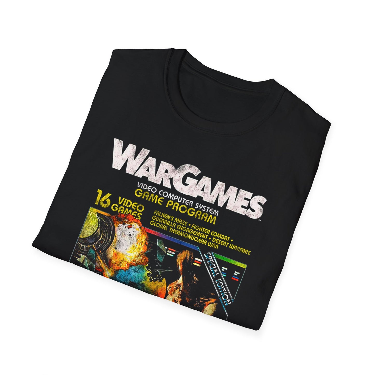 WGAMES POP CULTURE Unisex Softstyle T-Shirt
