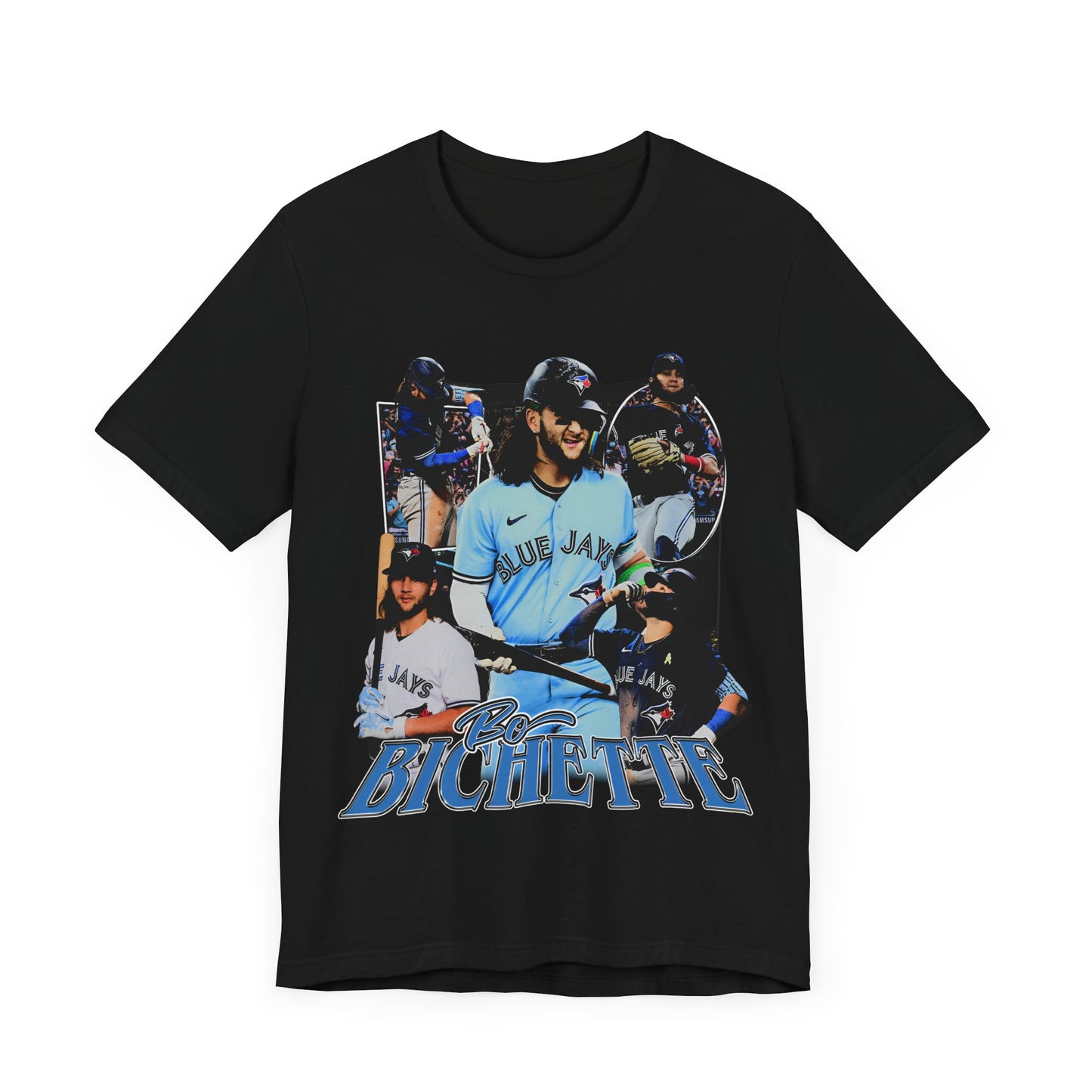 Vintage 90s Baseball Bootleg Style T-Shirt BO BICHETTE Unisex Graphic Tee Shirt