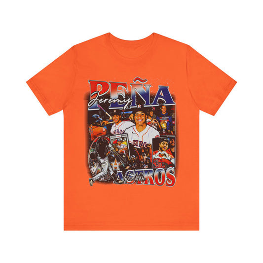 Vintage 90s Baseball Bootleg Style T-Shirt JEREMY PENA Unisex Graphic Tee Shirt