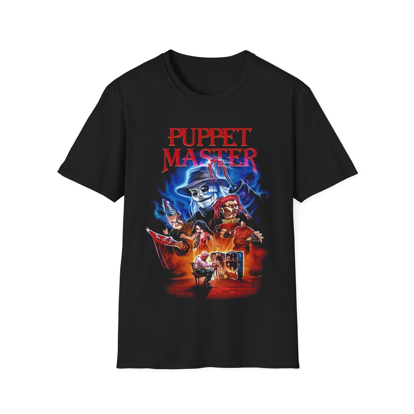 HALLOWEEN PUPPET MASTER Unisex Softstyle T-Shirt