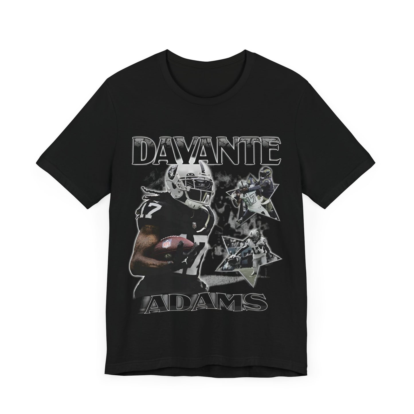 Vintage 90s Football Bootleg Style T-Shirt DAVANTE ADAMS 90s Unisex Graphic Tee