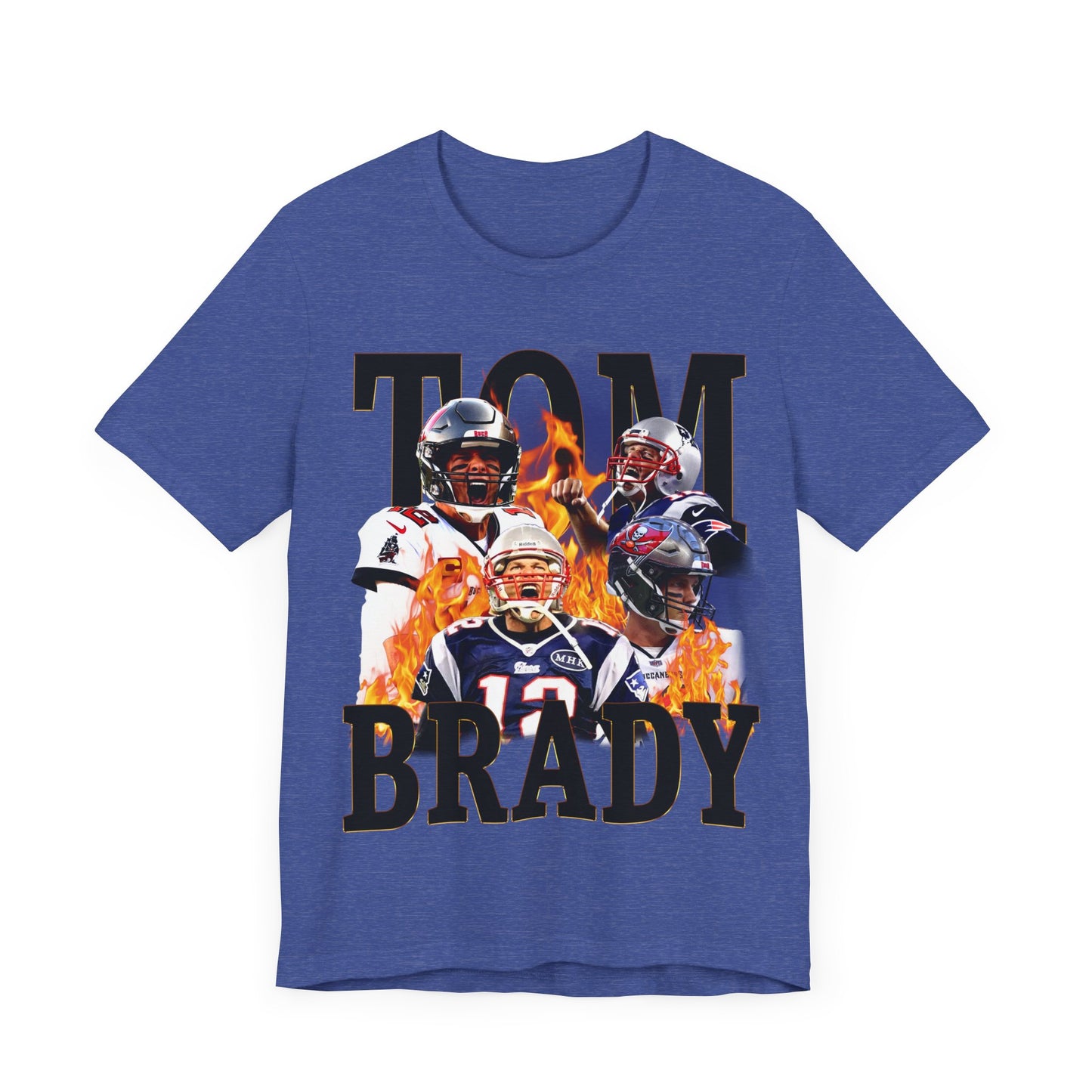 Vintage 90s Football Bootleg Style T-Shirt TOM BRADY 90s Unisex Tee Shirt