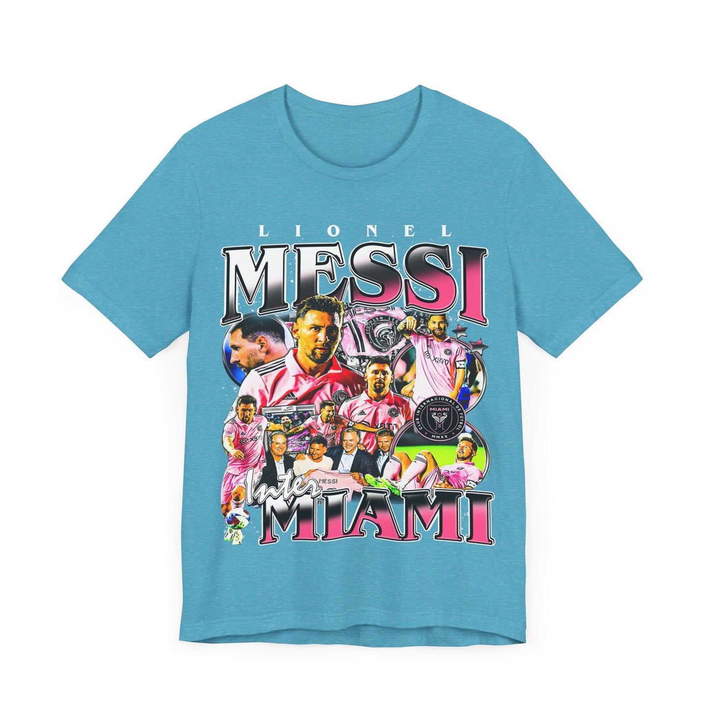 Vintage 90s Pop Bootleg Style T-Shirt LIONEL MESSI Unisex Graphic Tee Shirt