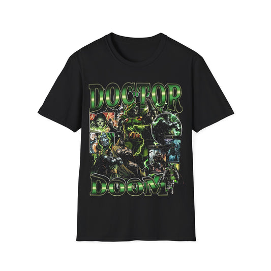 Vintage 90s Superheroes Bootleg Style T-Shirt, DOCTOR DOOM Retro Superheroes Shirt Unisex Graphic Tee