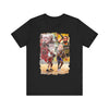 MJ vs LEBRON GOAT Battle Vintage Unisex Jersey Short Sleeve Tee