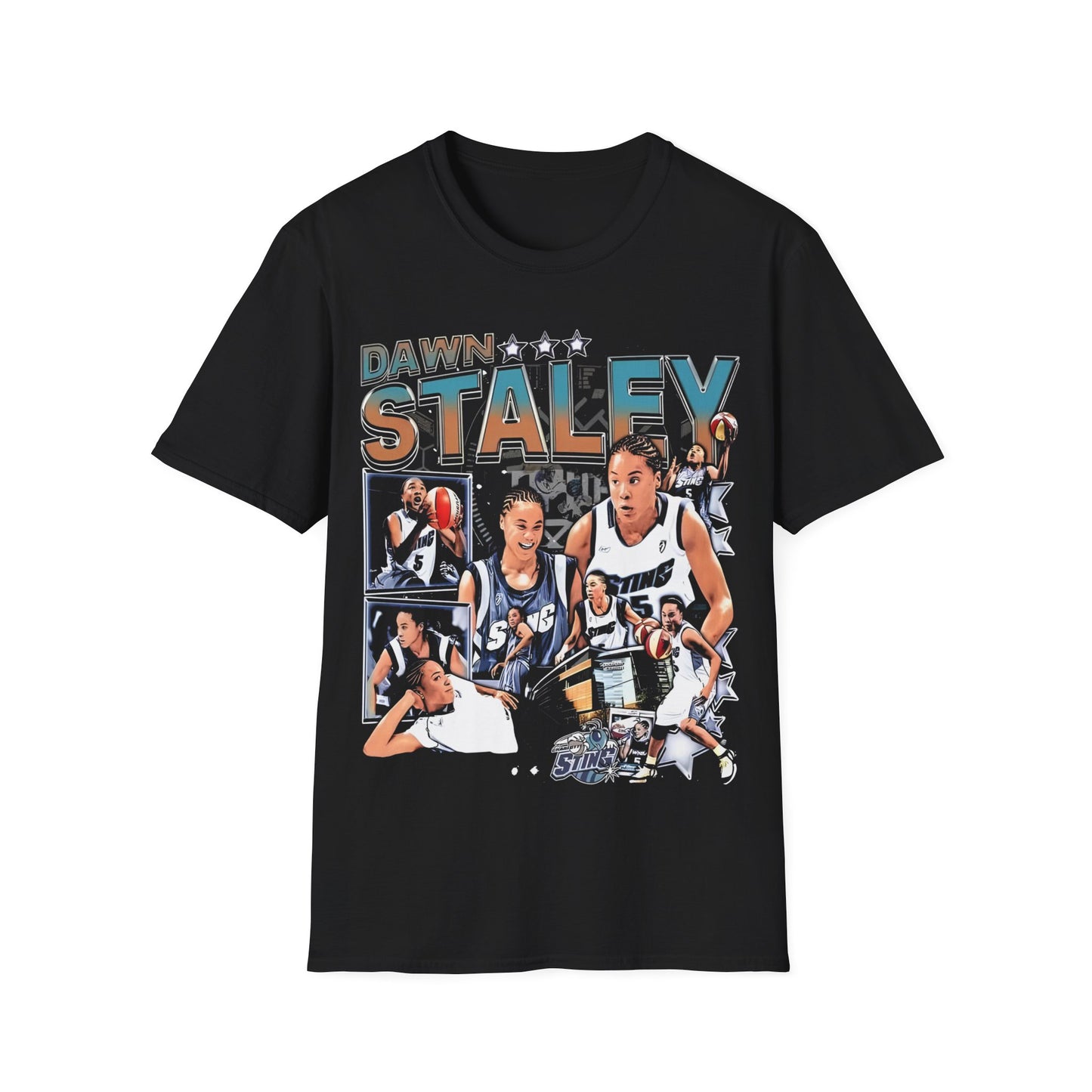 Vintage 90s Basketball Bootleg Style T-Shirt, DAWN STALEY Retro Basketball Shirt Unisex Graphic Tee