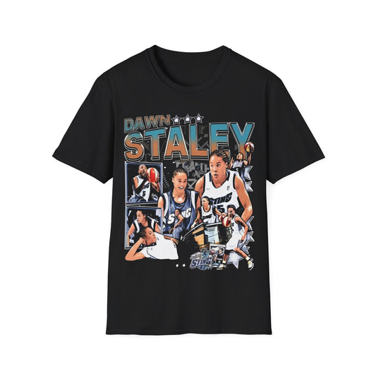 Vintage 90s Basketball Bootleg Style T-Shirt, DAWN STALEY Retro Basketball Shirt Unisex Graphic Tee