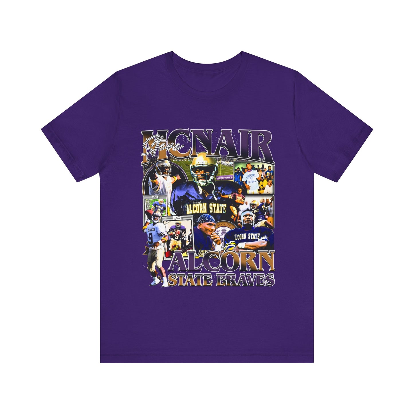 Vintage 90s Football Bootleg Style TShirt STEVE MCNAIR Unisex Graphic Tee Shirt