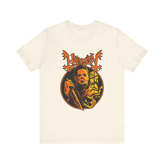 HALLOWEEN MICHAEL MYERS Vintage Unisex Jersey Short Sleeve Tee