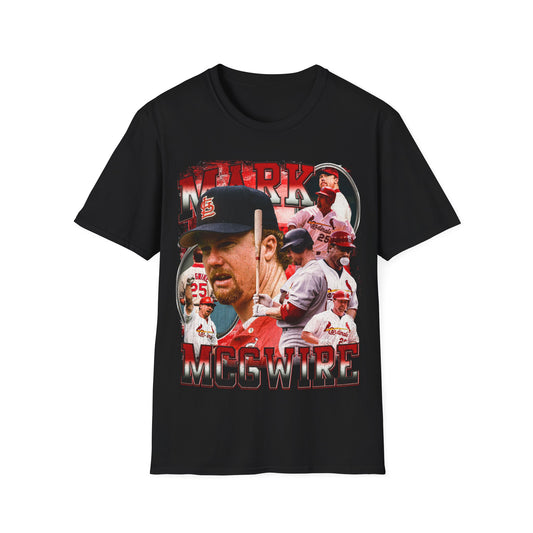 Vintage 90s Baseball Bootleg Style T-Shirt, MARK MCGWIRE Retro Baseball Shirt Unisex Graphic Tee