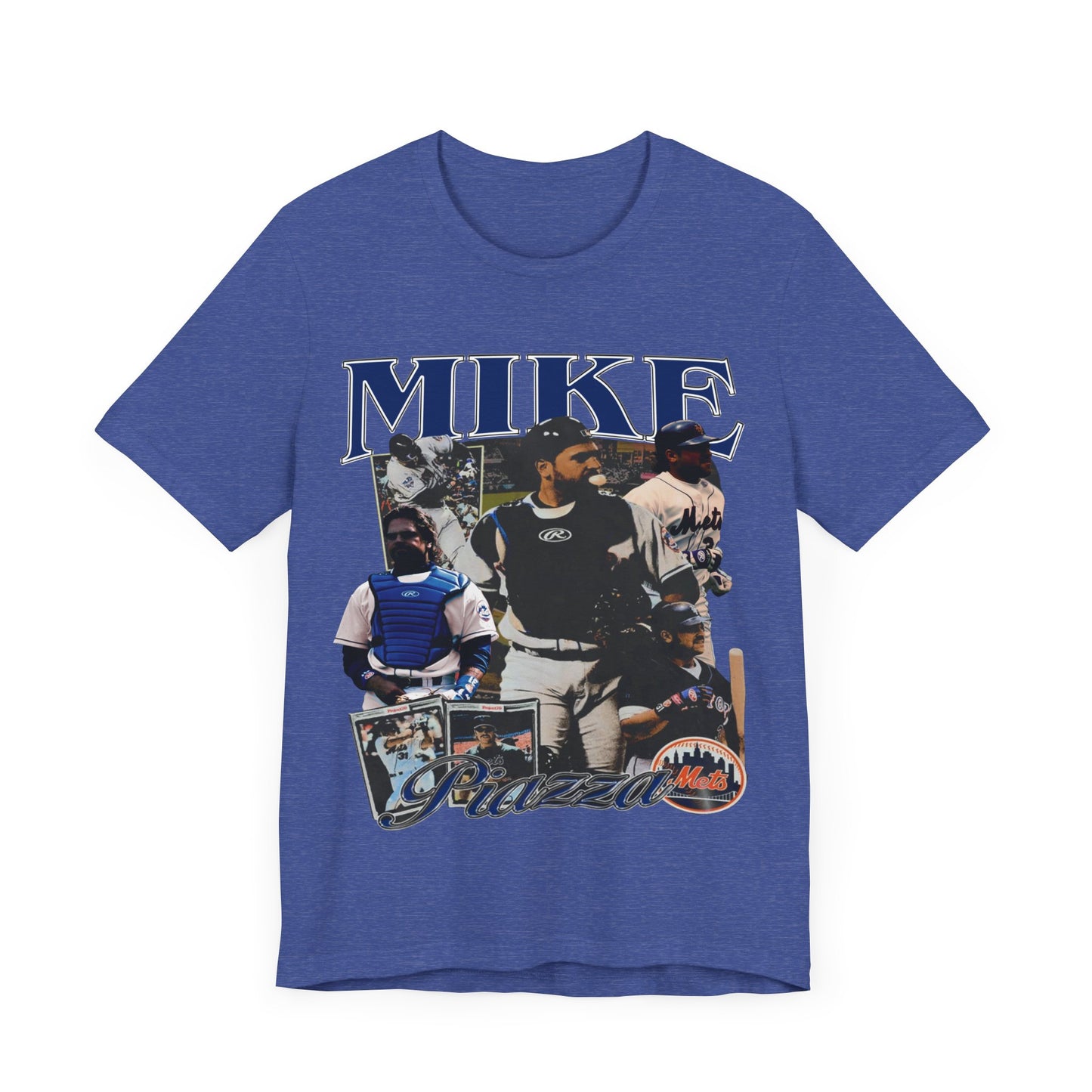 Vintage 90s Baseball Bootleg Style T-Shirt MIKE PIAZZA Unisex Graphic Tee Shirt