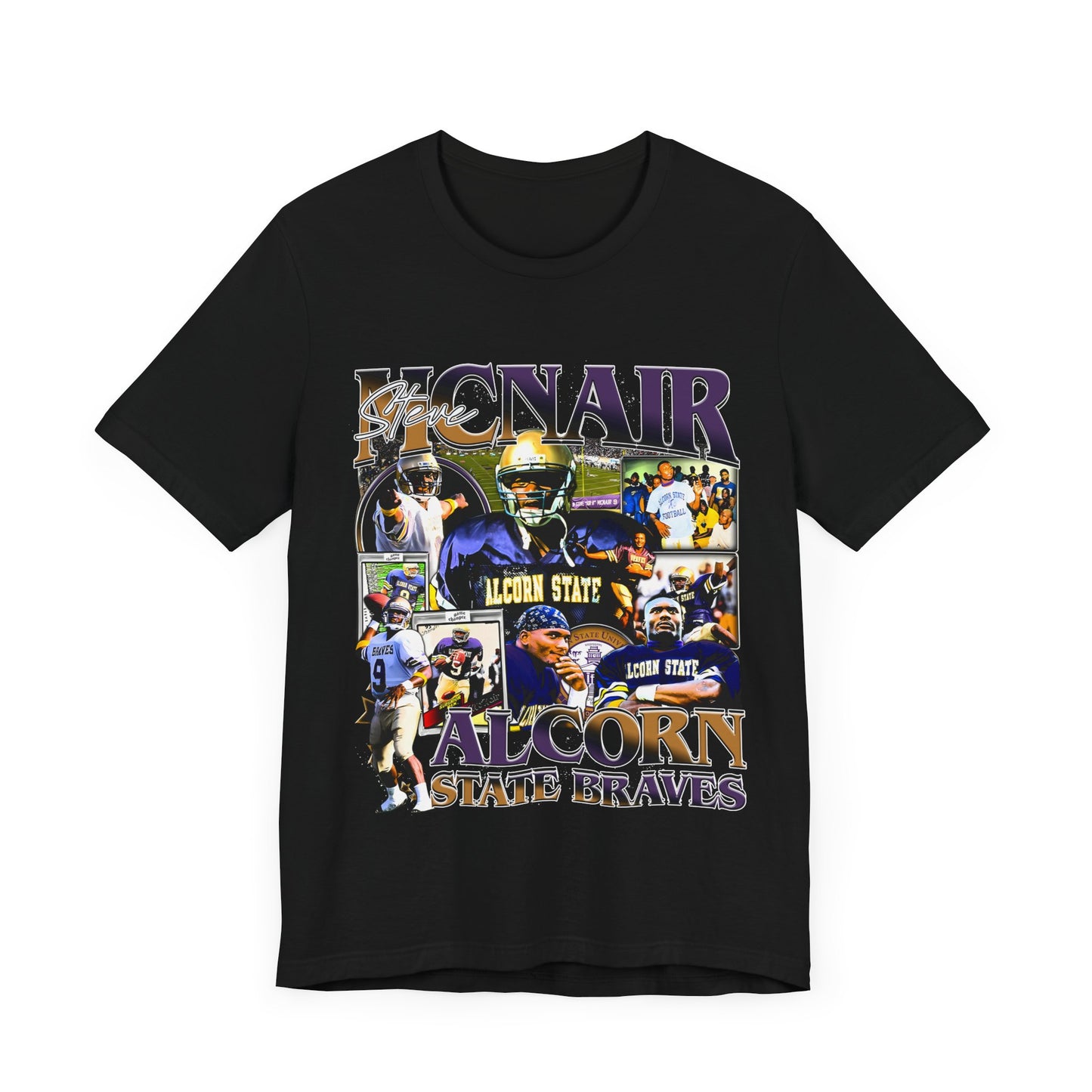 Vintage 90s Football Bootleg Style TShirt STEVE MCNAIR Unisex Graphic Tee Shirt