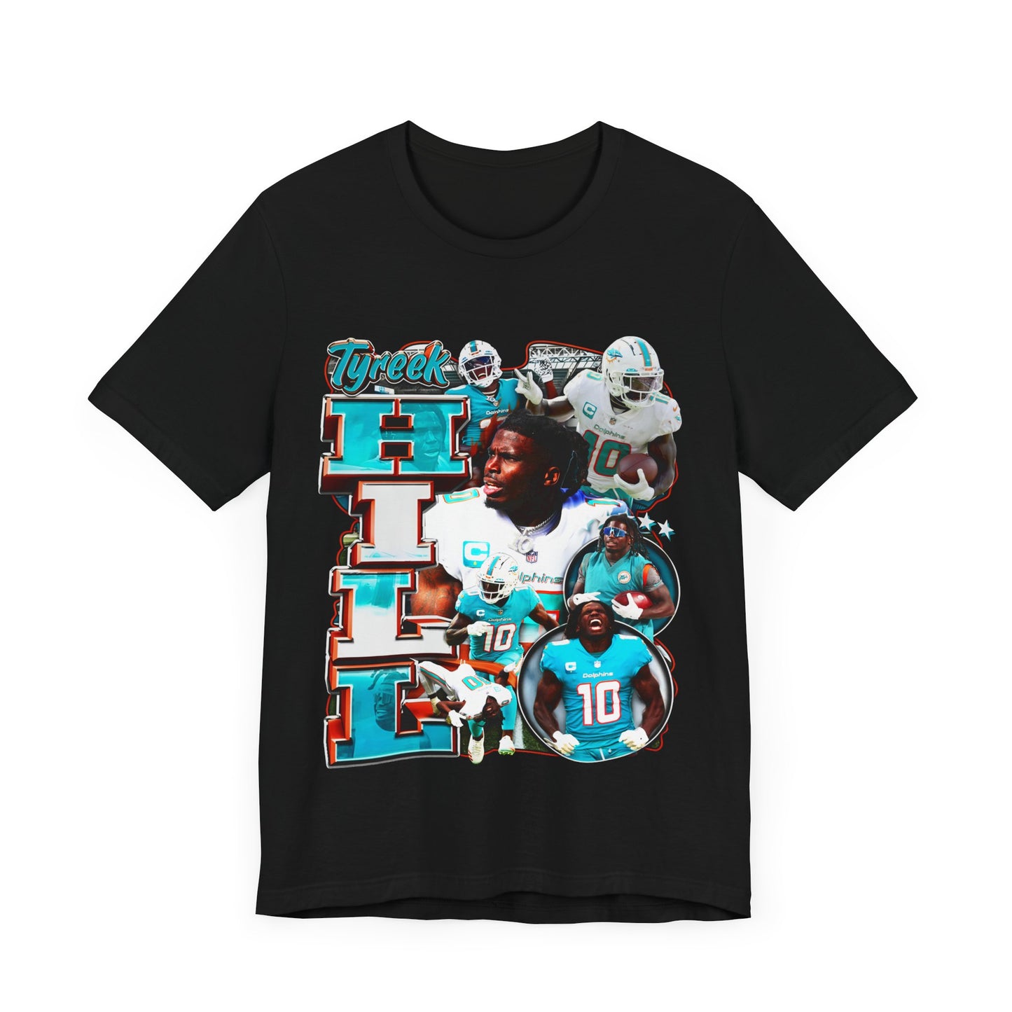 Vintage 90s Football Bootleg Style TShirt TYREEK HILL Unisex Graphic Tee Shirt