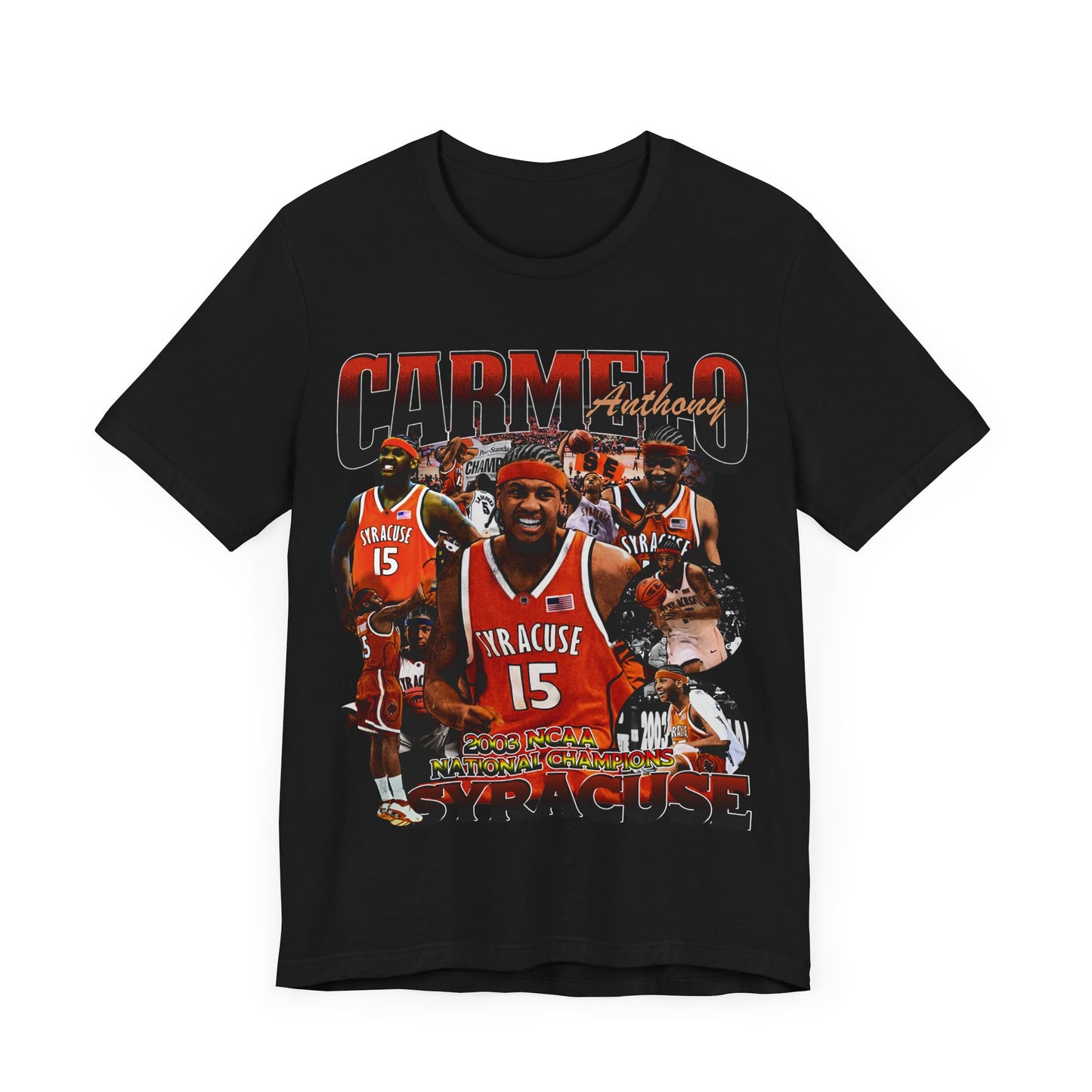 Vintage 90s Basketball Bootleg Style TShirt CARMELO ANTHONY Unisex Graphic Tee