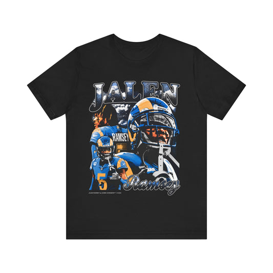 Vintage 90s Football Bootleg Style TShirt JALEN RAMSEY Unisex Graphic Tee Shirt
