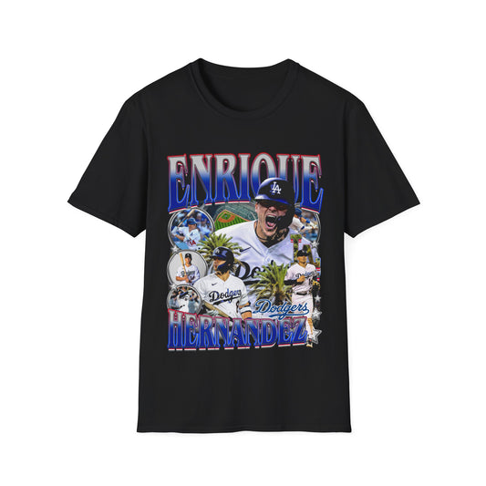 Vintage 90s Baseball Bootleg Style T-Shirt, ENRIQUE HERNANDEZ Vintage Graphic Tee, Retro Baseball Shirt Unisex Graphic Tee