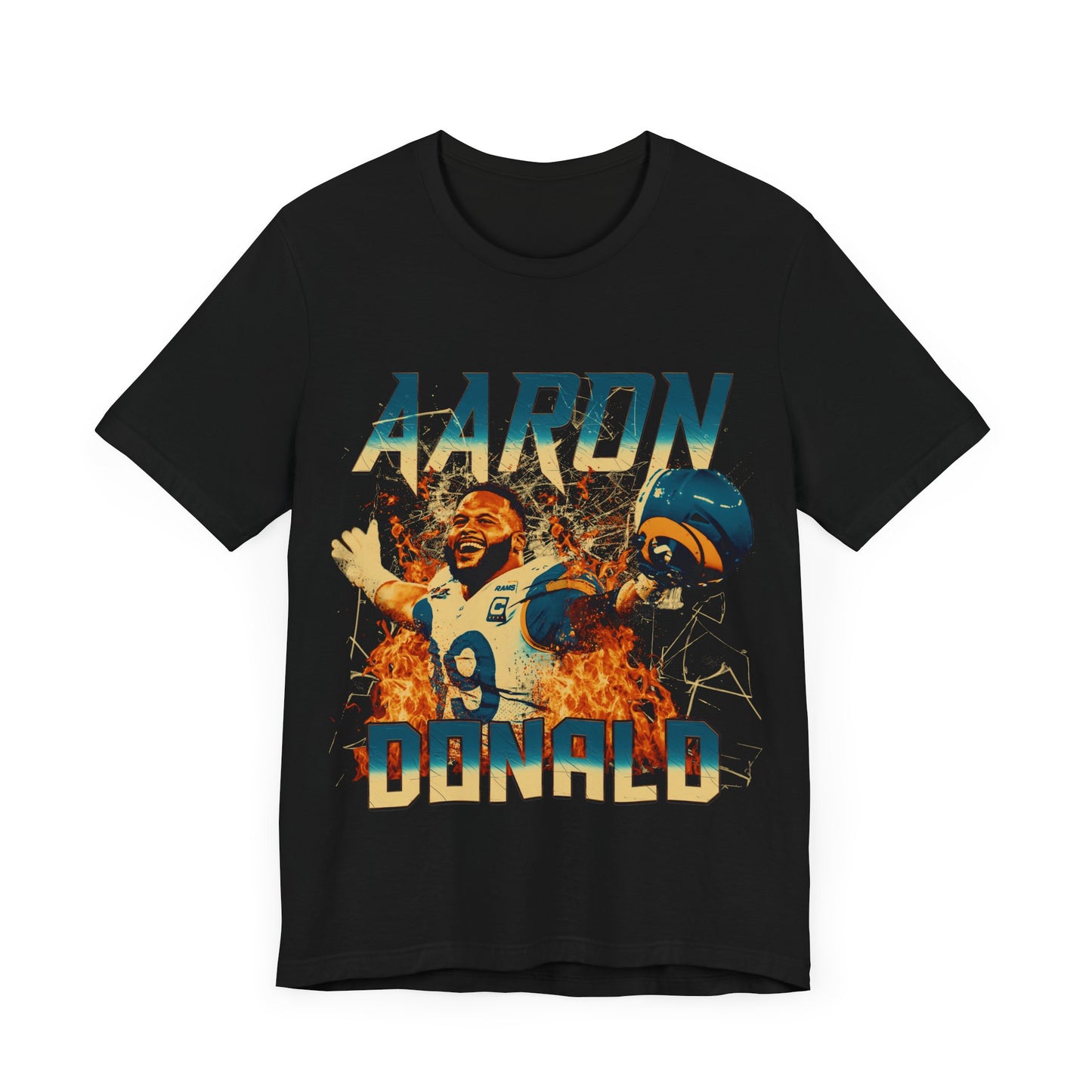 Vintage 90s Football Bootleg Style T-Shirt AARON DONALD Unisex Tee Shirt