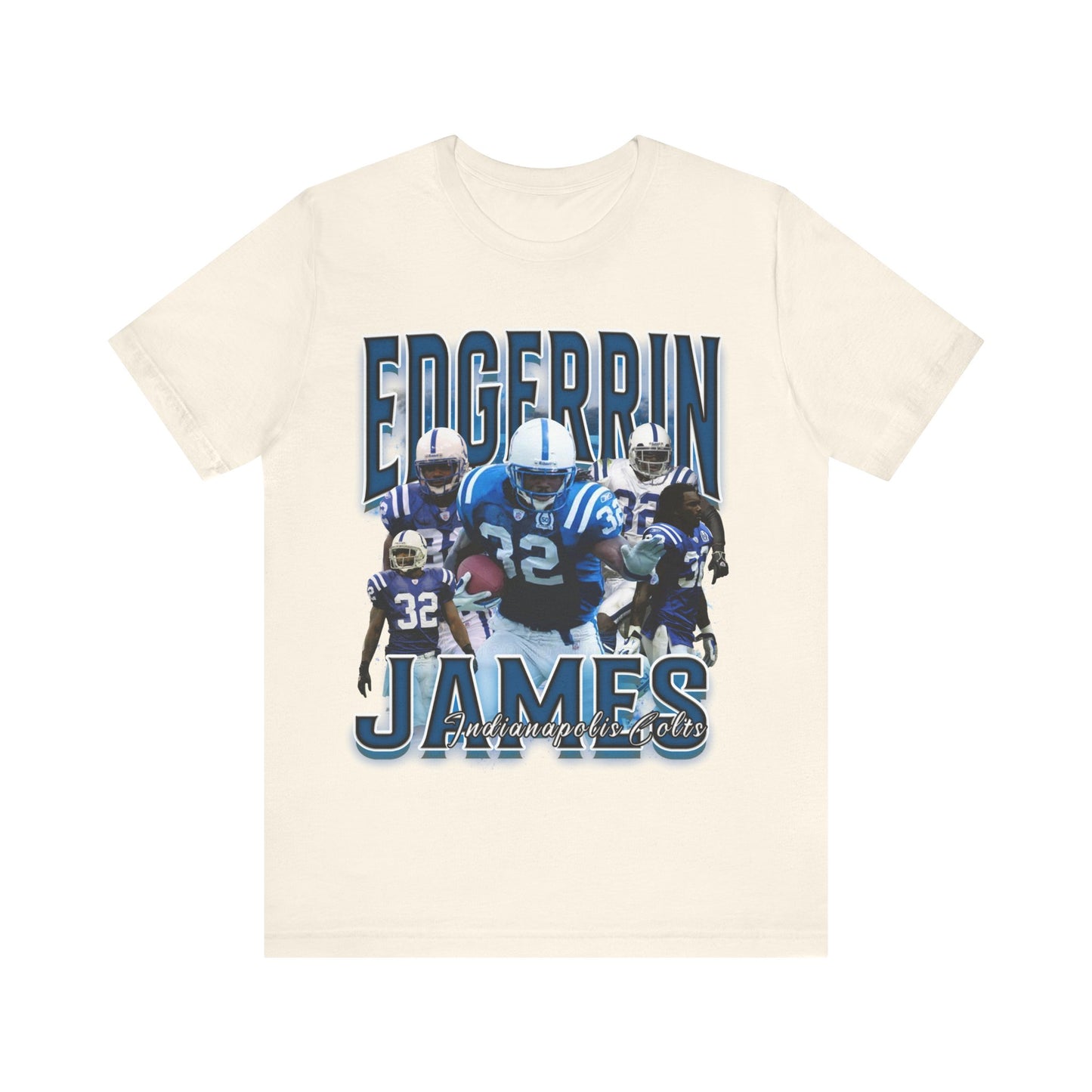 Vintage 90s Football Bootleg Style T-Shirt EDGERRIN JAMES 90s Unisex Graphic Tee