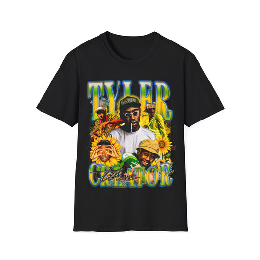 Vintage 90s Rap Bootleg Style T-Shirt, TYLER THE CREATOR Vintage Graphic Tee, Retro Rap Shirt Unisex Graphic Tee