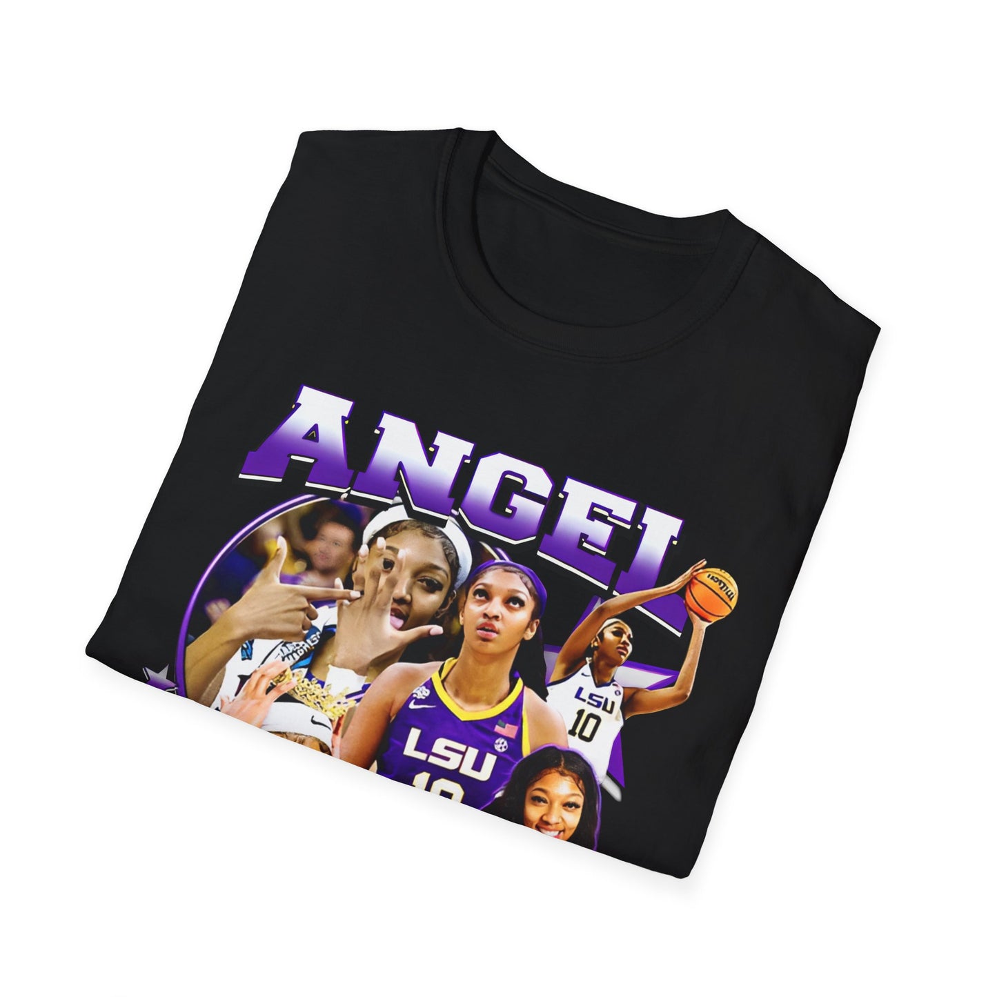 Vintage 90s Basketball Bootleg Style T-Shirt ANGEL REESE Graphic Tee, Retro Basketball Shirt Unisex Graphic Tee