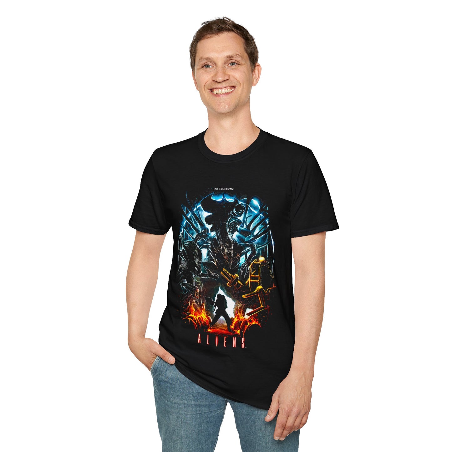 MOVIE LEGENDS ALIENS Unisex Softstyle T-Shirt