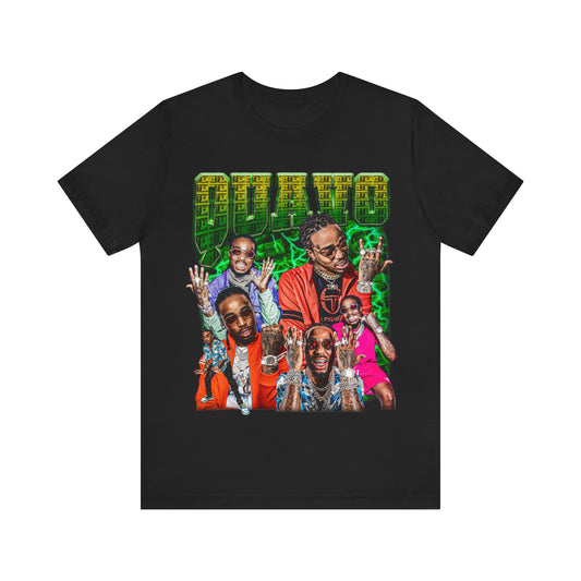 Vintage 90s Rap Bootleg Style T-Shirt QUAVO 90s Style Unisex Graphic Tee Shirt