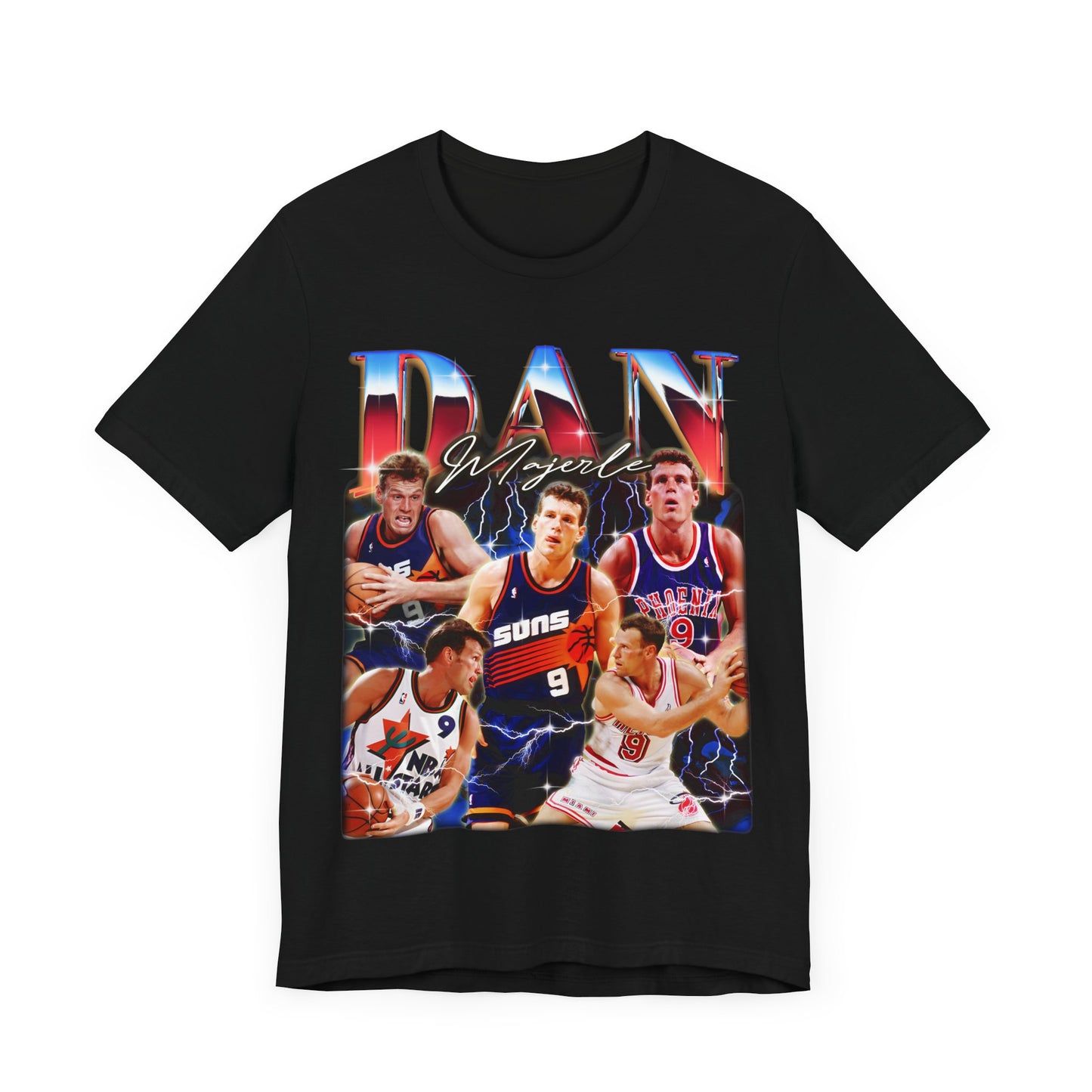 Vintage 90s Basketball Bootleg Style T-Shirt, DAN MAJERLE Unisex Graphic Tee